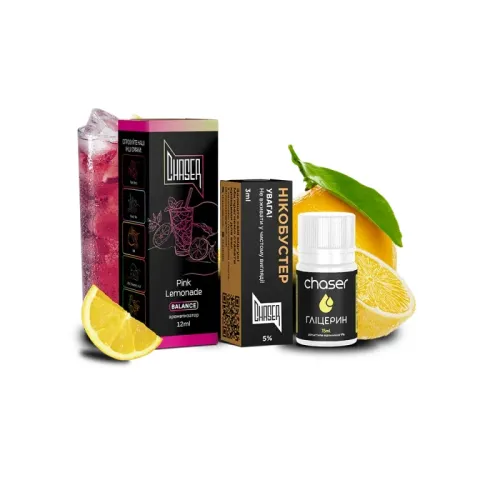 Набір для самозамішування Chaser Black Pink Lemonade Ultra (Рожевий Лимонад, 50 мг, 30 мл)
