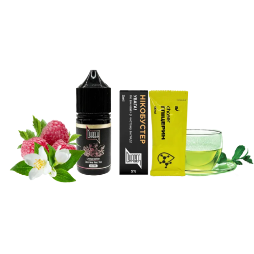Набір для самозамішування Chaser Black Jasmine Raz Tea Ultra (Жасмин Малина Чай, 50 мг, 30 мл)