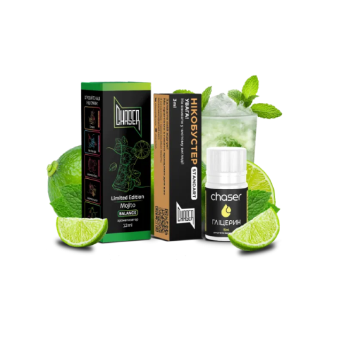 Набір для самозамішування Chaser Black Mojito (Мохіто, 50 мг, 30 мл)