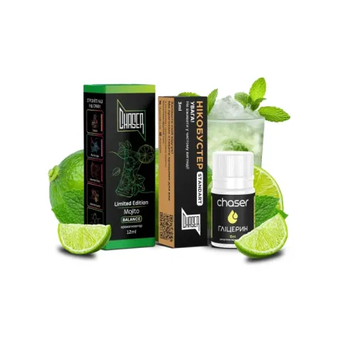 Набір для самозамішування Chaser Black Mojito (Мохіто, 50 мг, 30 мл)