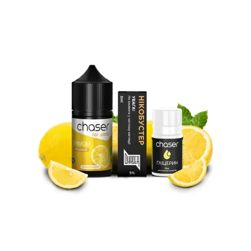 Набір для самозамішування Chaser Lemon Ultra (Лимон, 50 мг, 30 мл)