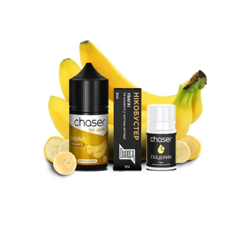 Набір для самозамішування Chaser Banana Ultra (Банан, 50 мг, 30 мл)