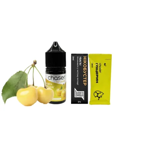 Набір для самозамішування Chaser Жовта Черешня Ultra (50 мг, 30 мл)