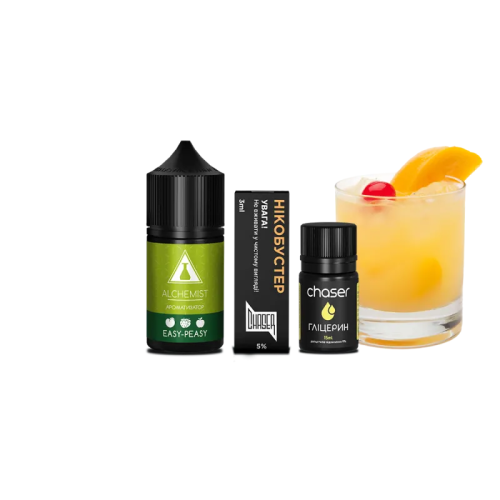 Набір для самозамішування Alchemist Salt FL Easy-Peasy (Ізі-Пізі, 50 мг, 30 мл)