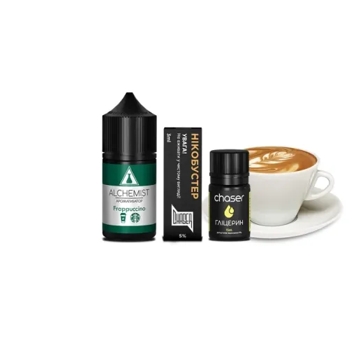 Набір для самозамішування Alchemist Salt Frappuccino (Фрапуччино, 50 мг, 30 мл)