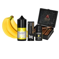 Набір для самозамішування Alchemist Salt CubanaBanana (Кубана Банана, 50 мг, 30 мл)