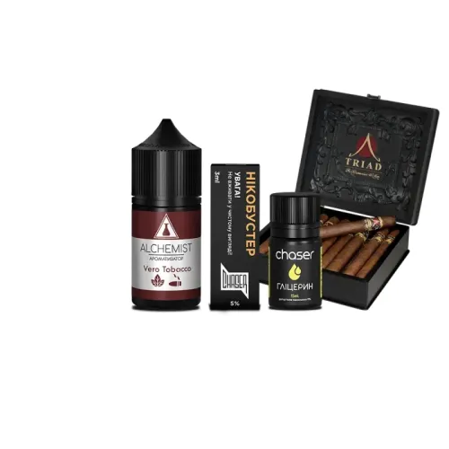Набір для самозамішування Alchemist Salt Vero Tobacco (Тютюн, 50 мг, 30 мл)