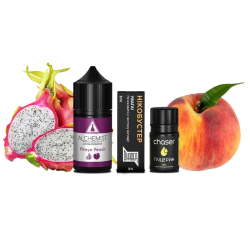 Набір для самозамішування Alchemist Salt Pitaya Peach (Пітайя Персик, 50 мг, 30 мл)