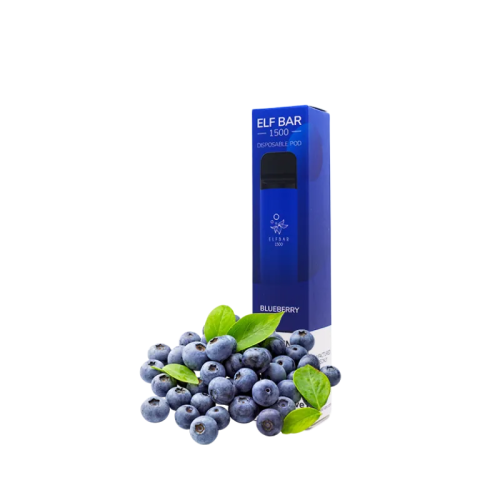 Elf Bar 1500 Blueberry (Чорниця) Одноразовий POD