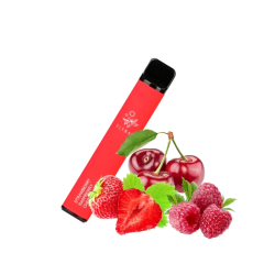 Elf Bar 1500 Strawberry raspberry cherry (Полуниця Малина Вишня) Одноразовий POD