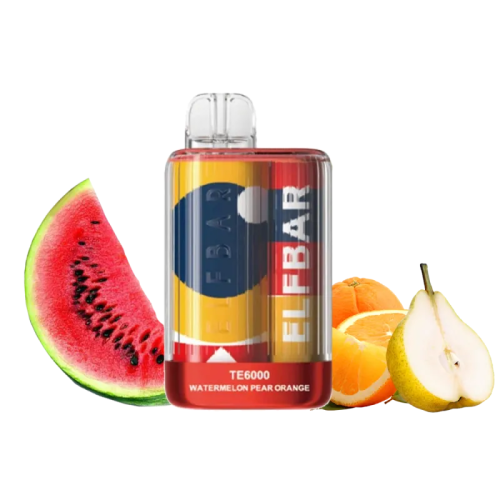 Elf Bar TE6000 Watermelon Pear Orange (Кавун Груша Апельсин) Одноразовий POD