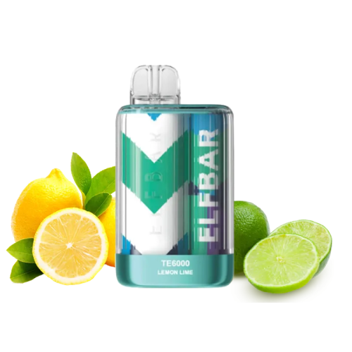 Elf Bar TE6000 Lemon Lime (Лимон Лайм) Одноразовий POD