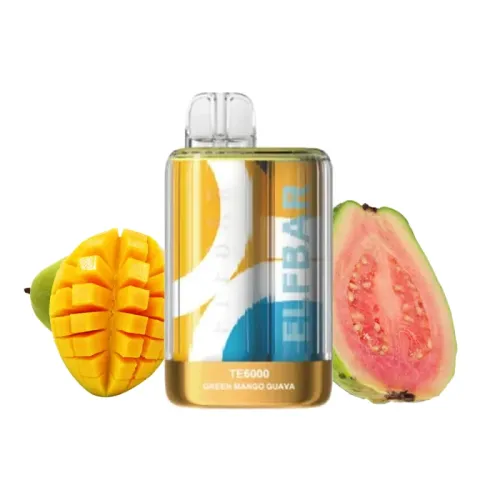 Elf Bar TE6000 Green Mango Guava (Зелене Манго Гуава) Одноразовий POD