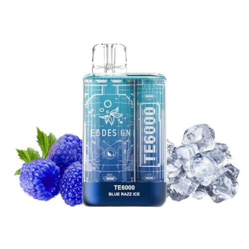 Elf Bar TE6000 Blue Razz Ice (Блю Разз Айс) Одноразовий POD