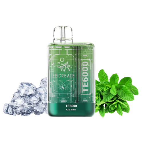 Elf Bar TE6000 Ice Mint (Крижана М'ята) Одноразовий POD