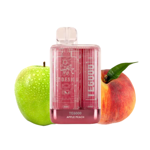 Elf Bar TE6000 Apple Peach (Яблуко Персик) Одноразовий POD