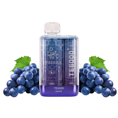 Elf Bar TE6000 Grape (Виноград) Одноразовий POD