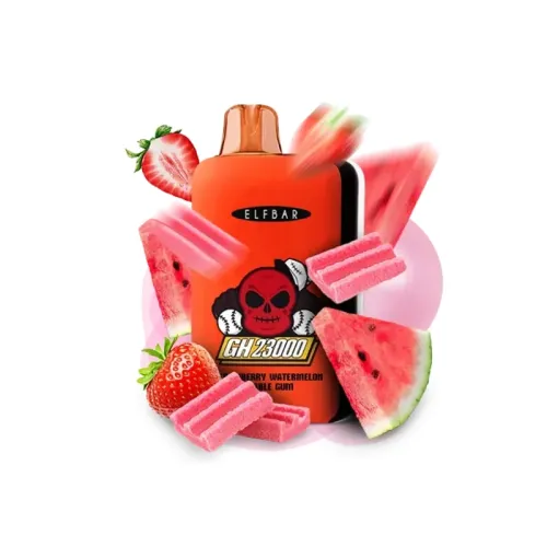 Elf Bar GH 23000 Strawberry Watermelon Bubble Gum (Полуниця Кавун Жуйка) Одноразовий POD