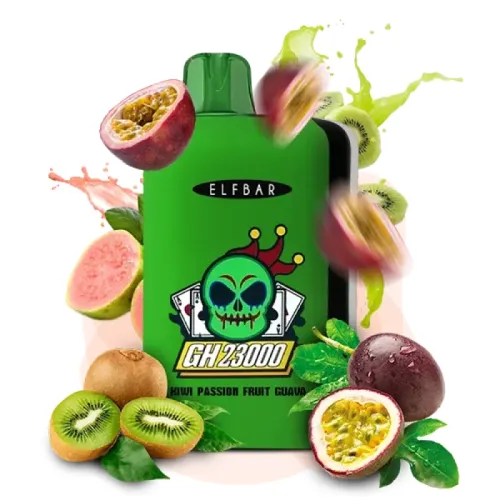Elf Bar GH 23000 Kiwi Passion Fruit Guava (Ківі Маракуя Гуава) Одноразовий POD