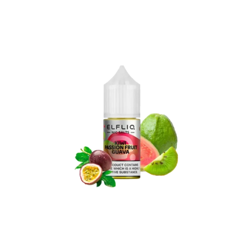 Рідина Elfliq Kiwi Passion Fruit Guava (Ківі Маракуя Гуава, 30 мл)