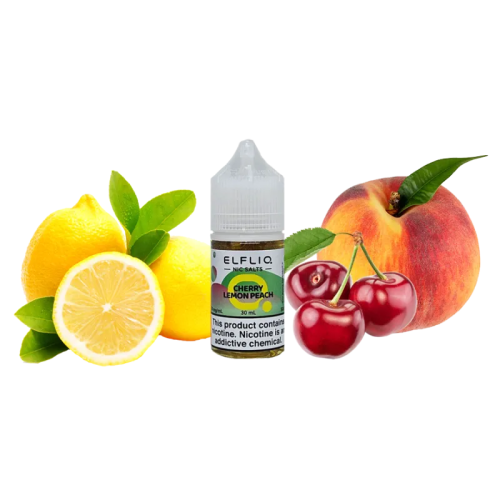 Рідина Elfliq Cherry Lemon Peach (Вишня Лимон Персик, 50 мг, 30 мл)
