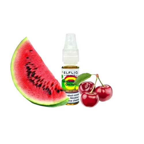 Рідина Elfliq Watermelon Cherry (Кавун Вишня, 50 мг, 10 мл)