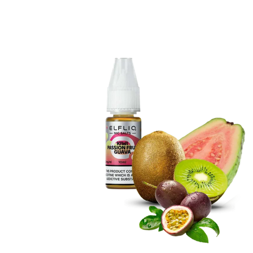Рідина Elfliq Kiwi Passion Fruit Guava (Ківі Маракуя Гуава, 10 мл)