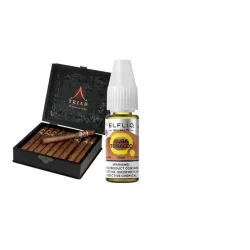 Рідина Elfliq Cuba Tobacco (Кубинський Тютюн, 50 мг, 10 мл)
