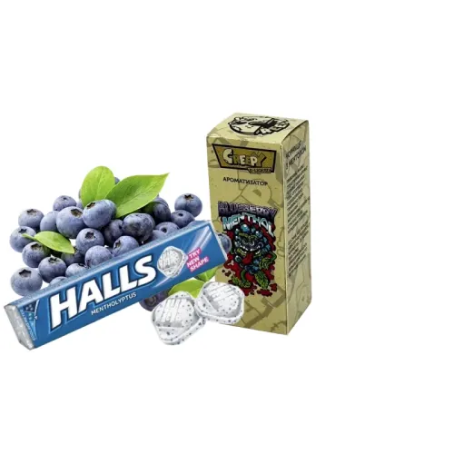 Рідина Creepy Blueberry mentol (Чорниця Ментол, 50 мг, 30 мл)