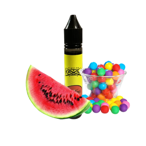 Рідина Eight by Katana Watermelon Bubble Gum (Кавунова жуйка, 50 мг, 30 мл)