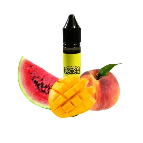 Рідина Eight by Katana Mango Peach Watermelon (Кавун Манго Персик, 50 мг, 30 мл)
