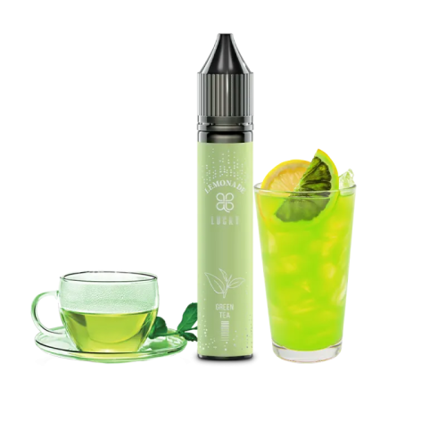 Рідина Lucky Green tea Lemonade (Зелений чай Лимонад, 50 мг, 30 мл)
