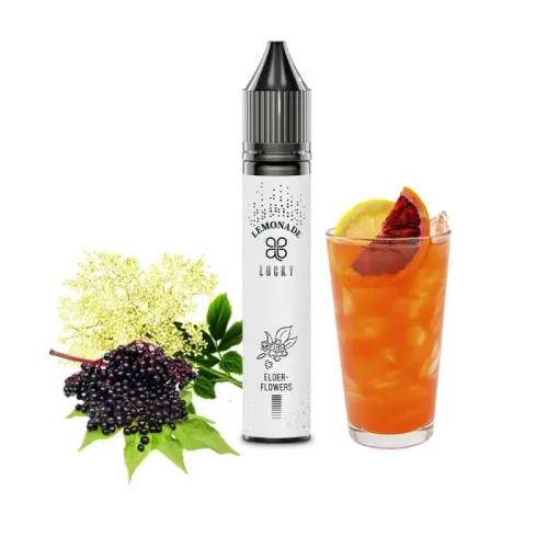 Рідина Lucky Elderflowers Lemonade (Бузина Лимонад, 50 мг, 30 мл)