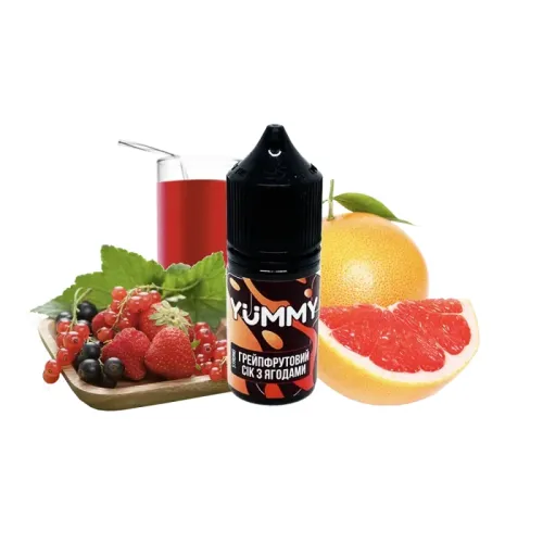 Рідина YUMMY Грейпфрутовий сік із ягодами (30 мл)