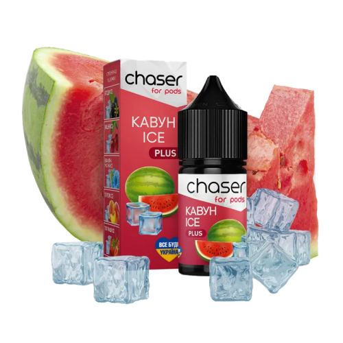 Рідина Chaser Watermelon Ice Plus (Кавун Лід, 50 мг, 30 мл)