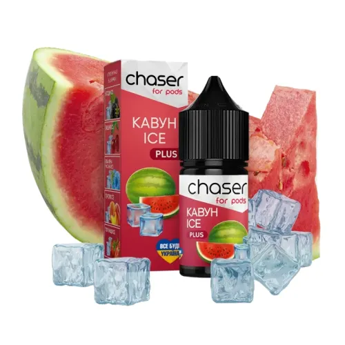 Рідина Chaser Watermelon Ice Plus (Кавун Лід, 50 мг, 30 мл)