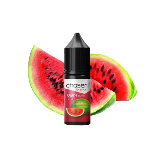 Рідина Chaser Watermelon Plus (Кавун, 50 мг, 30 мл)