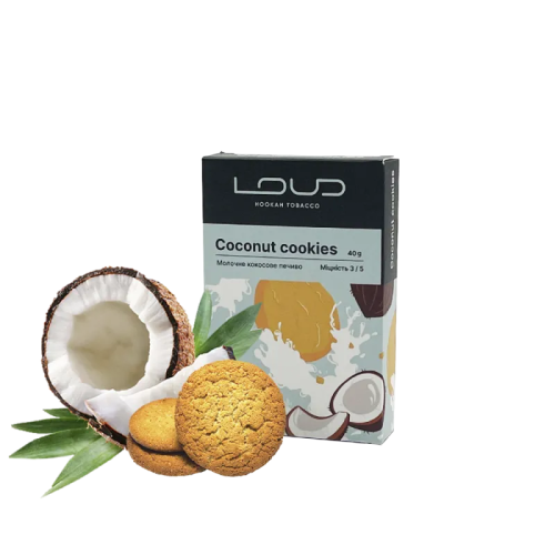 Тютюн Loud Coconut cookie (Кокосове печиво, 40 г)