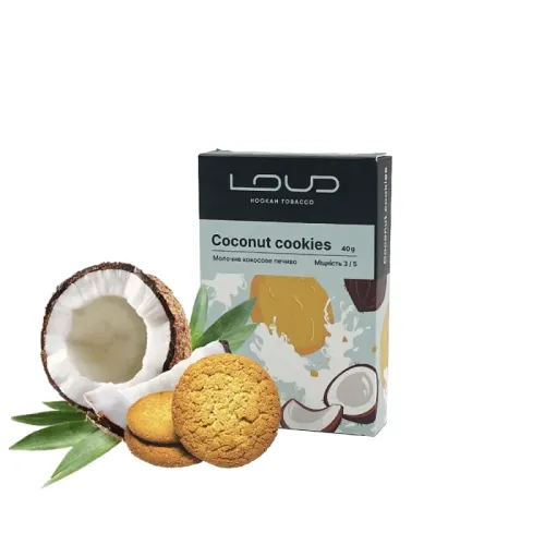 Тютюн Loud Coconut cookie (Кокосове печиво, 40 г)