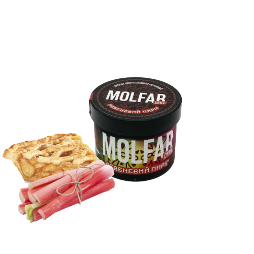 Тютюн Molfar Chill Line Ревневий пиріг (40 г)