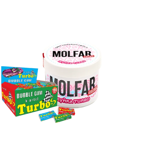 Тютюн Molfar Virginia Line Жвачка Turbo (Жвачка Турбо, 40 г)
