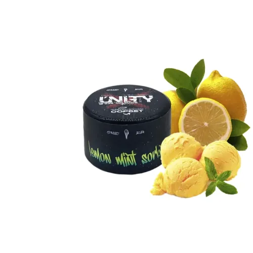 Тютюн Unity Lemon mint sorbet (Лимонно-м'ятний сорбет, 40 г)