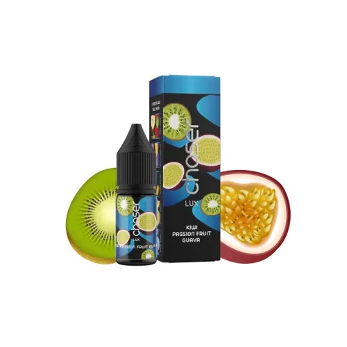 Рідина Chaser Lux Kiwi Passion Fruit Guava (Ківі Маракуя Гуава, 50 мг, 11 мл)
