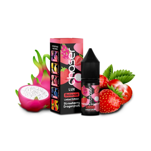 Рідина Chaser Lux Strawberry Dragonfruit Limited Balance (Полуниця Драконів Фрукт, 50 мг, 11 мл)
