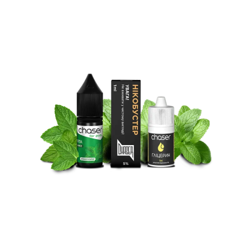 Набір для самозамішування Chaser Mint Ultra (М'ята, 50 мг, 10 мл)
