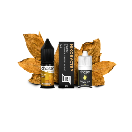 Набір для самозамішування Chaser Tobacco Ultra (Тютюн, 50 мг, 10 мл)