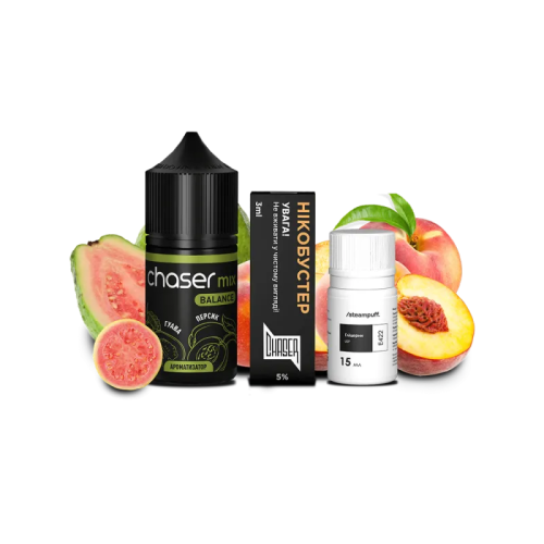 Набір для самозамішування Chaser Mix Guava Peach Ultra (Гуава Персик, 50 мг, 30 мл)