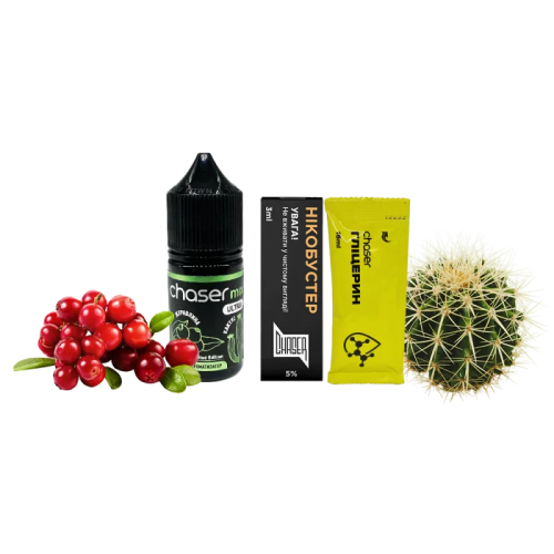 Набір для самозамішування Chaser Mix Cranberry Cactus Ultra (Журавлина Кактус, 50 мг, 30 мл)