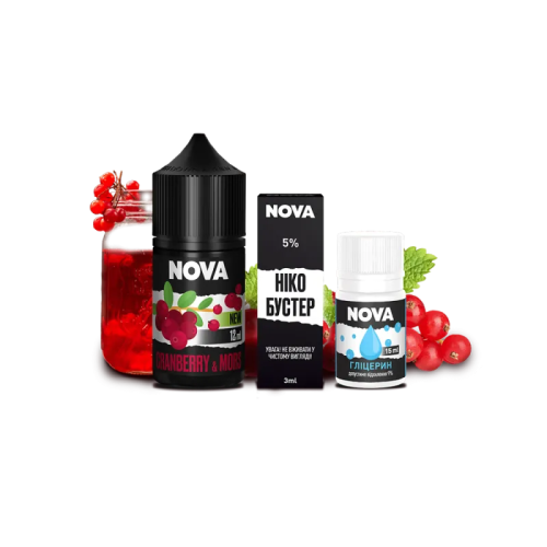 Набір для самозамішування Chaser Nova Cranberry&Mors (Журавлина Морс, 50 ​​мг, 30 мл)