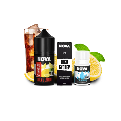 Набір для самозамішування Chaser Nova Cola&Lemon (Кола Лимон, 50 мг, 30 мл)
